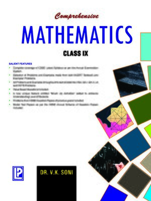 cover image of Comprehensive Mathematics Vol-I & II IX